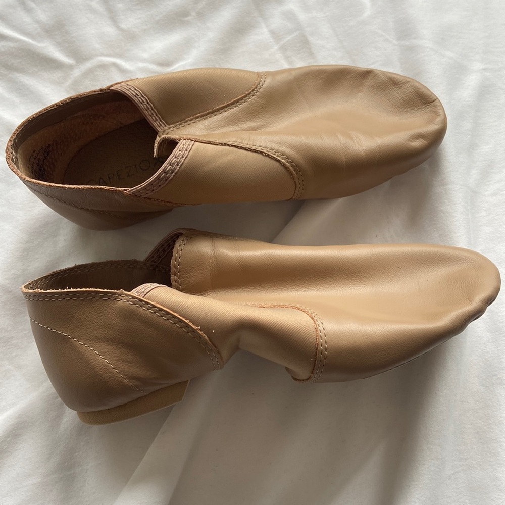 Leather jazz dance shoes - like new